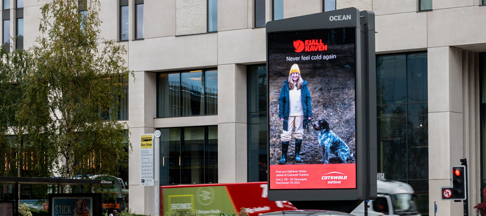 Fjällräven launches European OOH winter campaign
